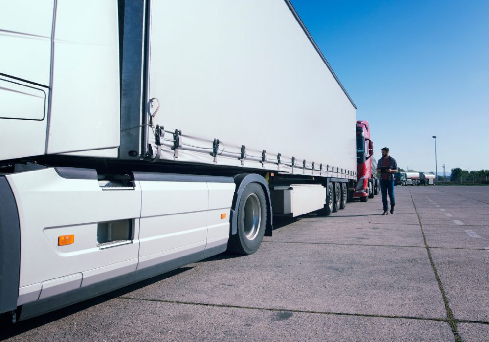 Camion per trasporto merci